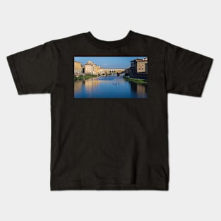 Awaken to the Beauty of the Ponte Vecchio Kids T-Shirt